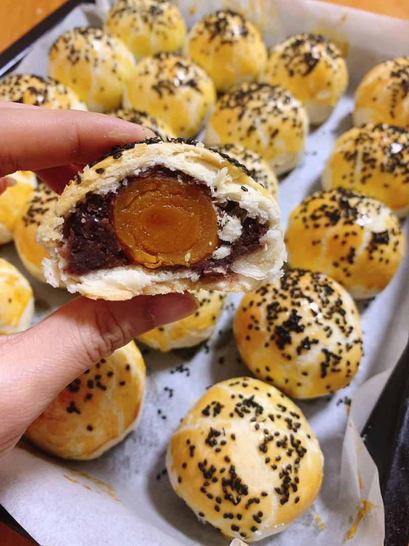 用了七年的方子-蛋黄酥