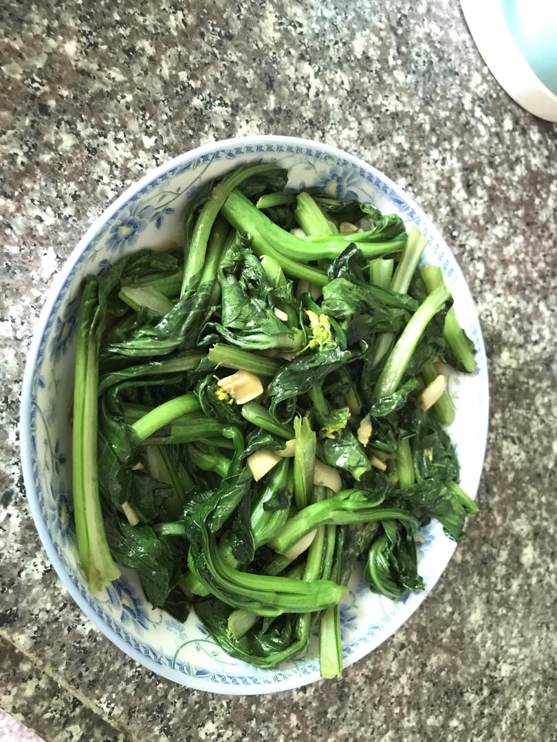 素炒菜心