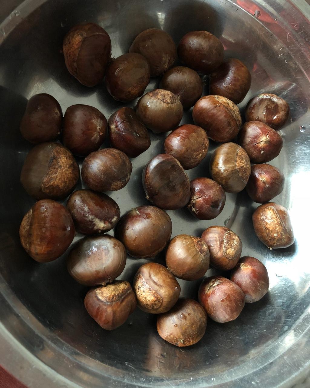 空气炸锅烤栗子