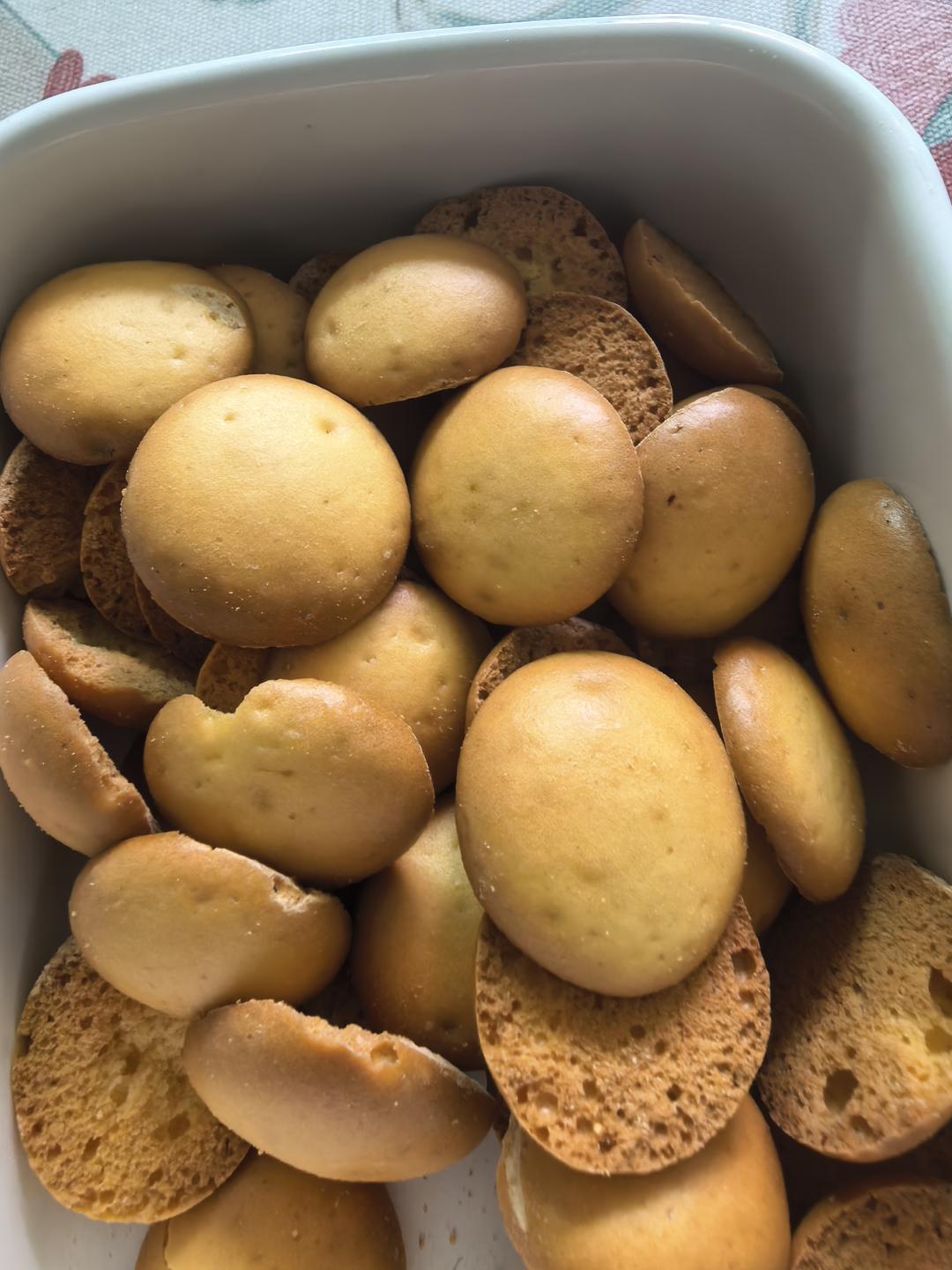 无黄油！蛋黄小饼干