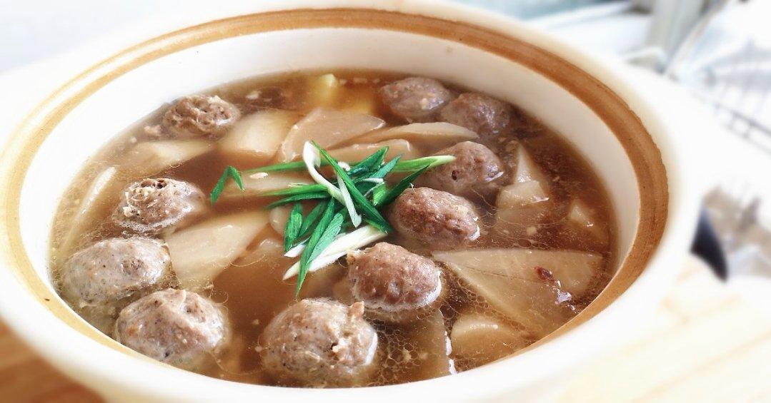 萝卜土豆牛丸汤