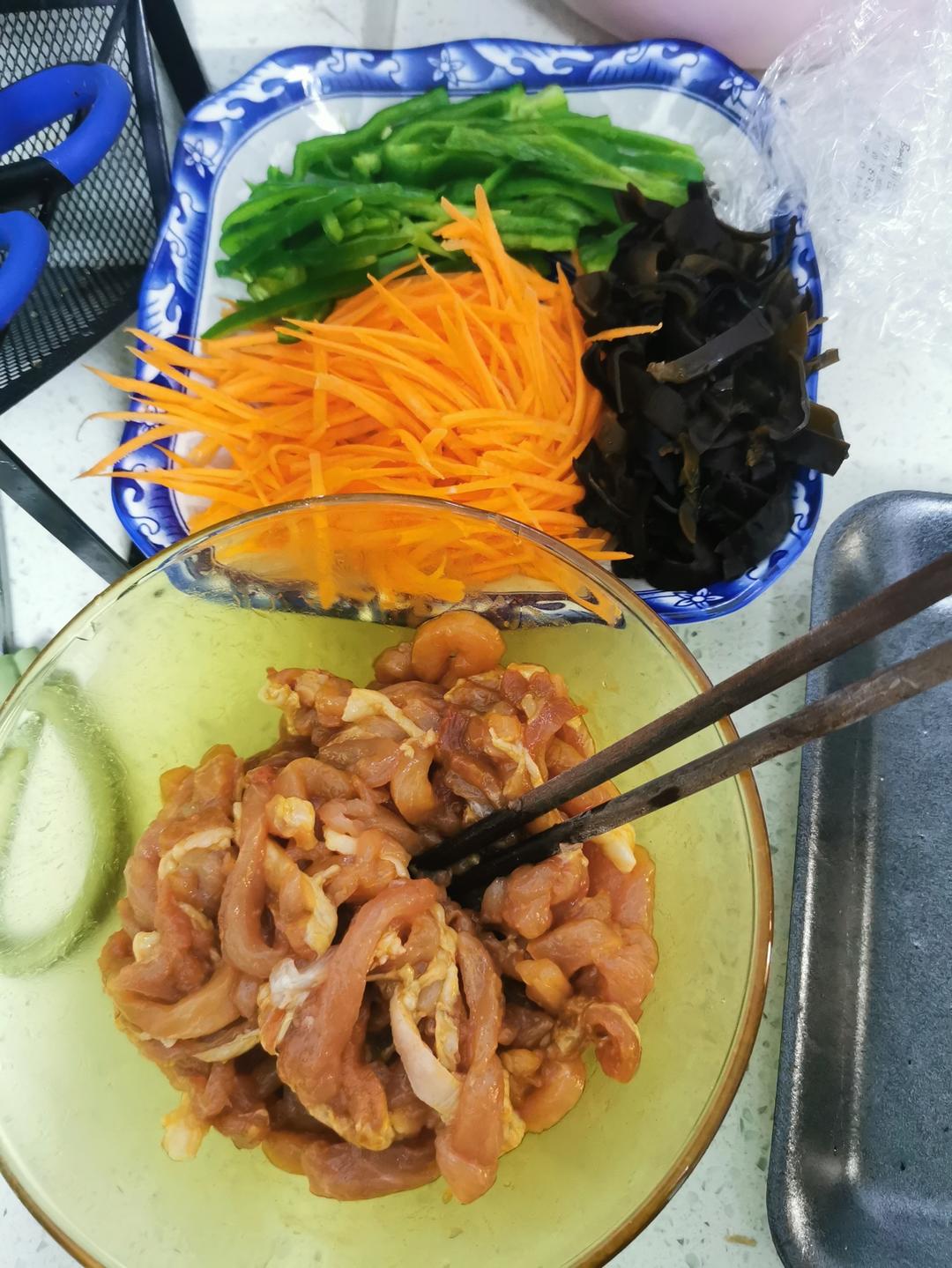 超级下饭鱼香肉丝（不辣版）
