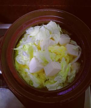 砂锅白菜豆腐的做法 步骤4
