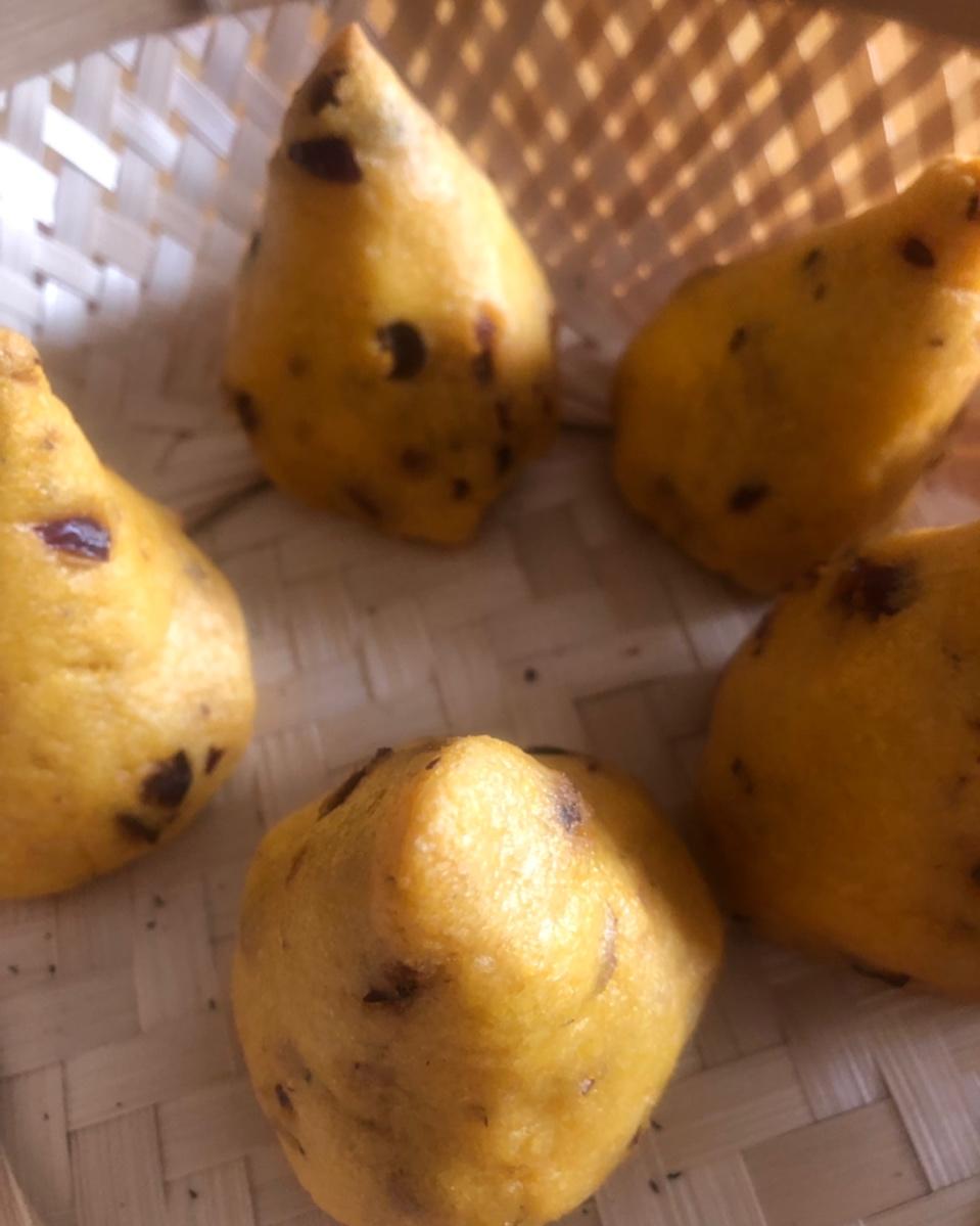 奶香枣窝头