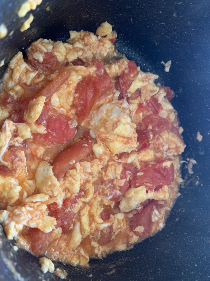 超嫩滑的番茄炒蛋