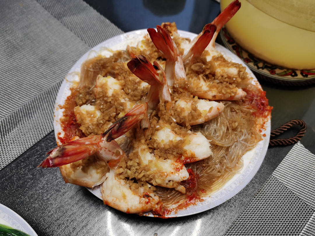 蒜蓉粉丝开背虾