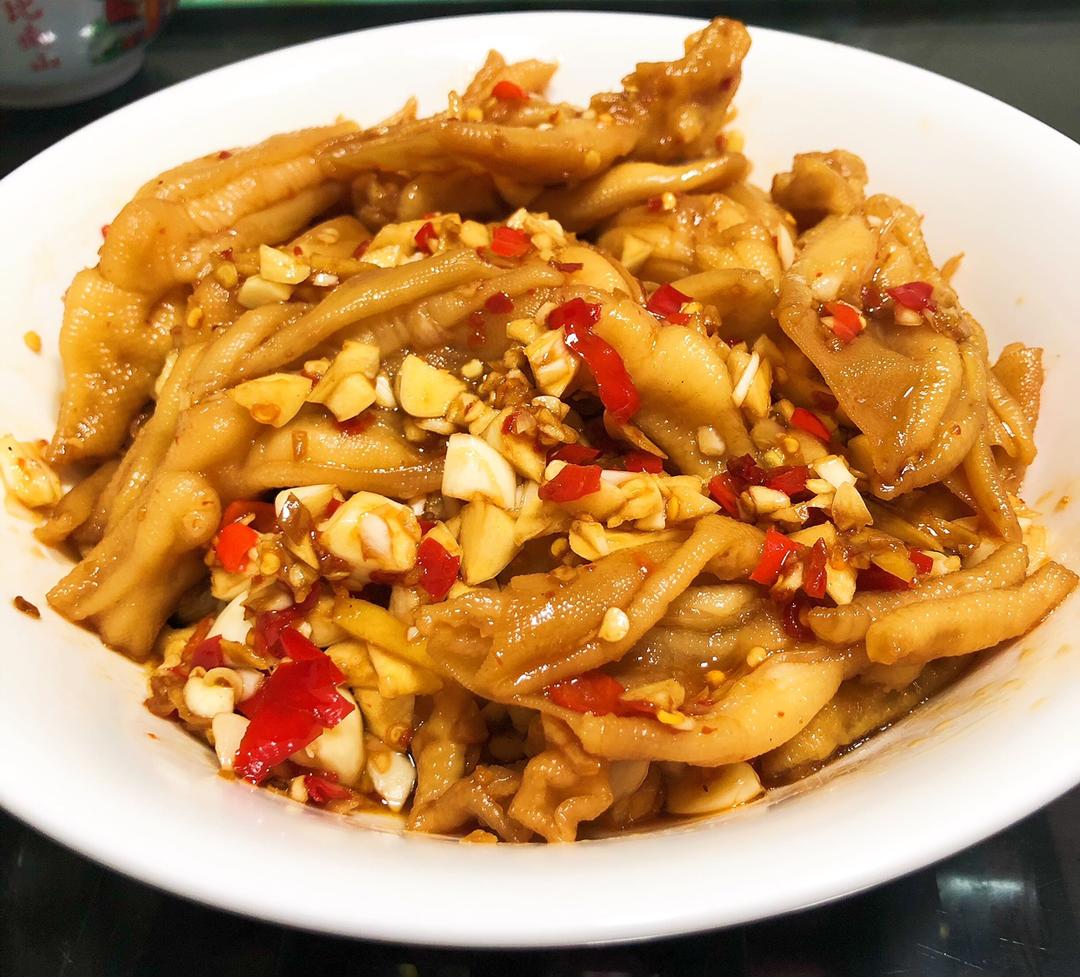 酸辣无骨鸭掌