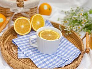 热橙子茶✨酸酸甜甜的冬日治愈系小清新饮品🍹的做法 步骤3