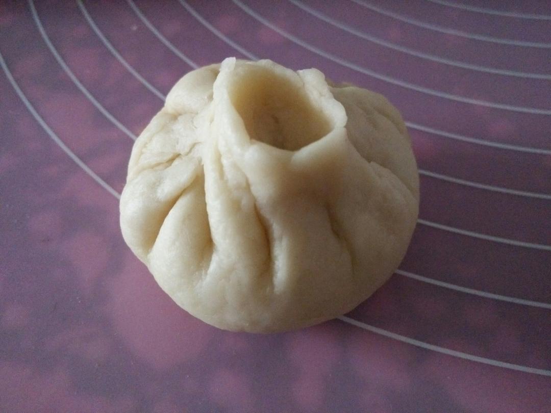 自制无油奶黄包