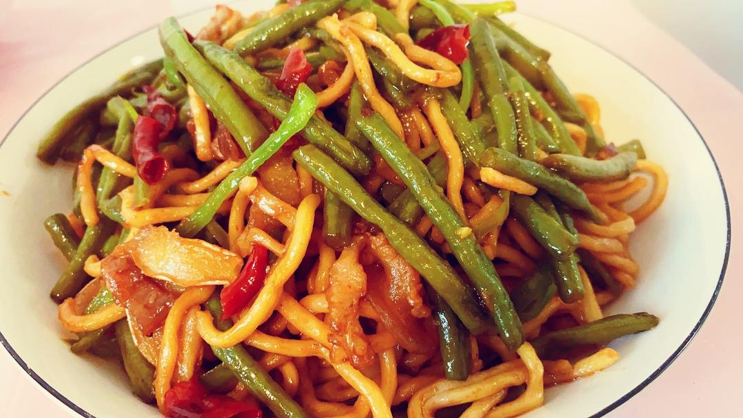 豆角焖面（简易巨好吃版）