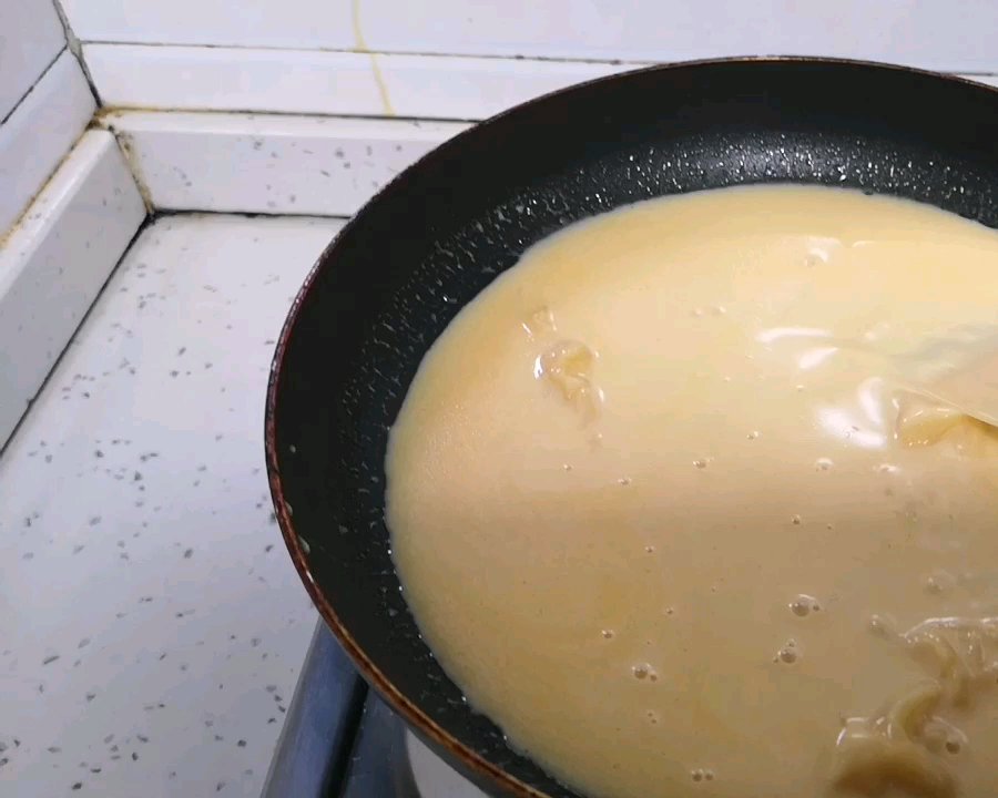 金沙奶黄馅（没有淡奶油也可以做）的做法 步骤9
