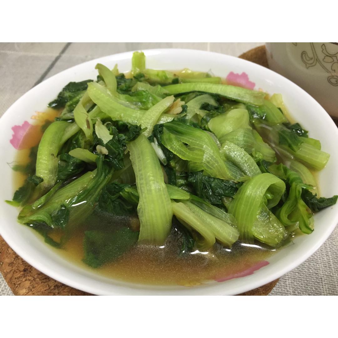 蚝油生菜