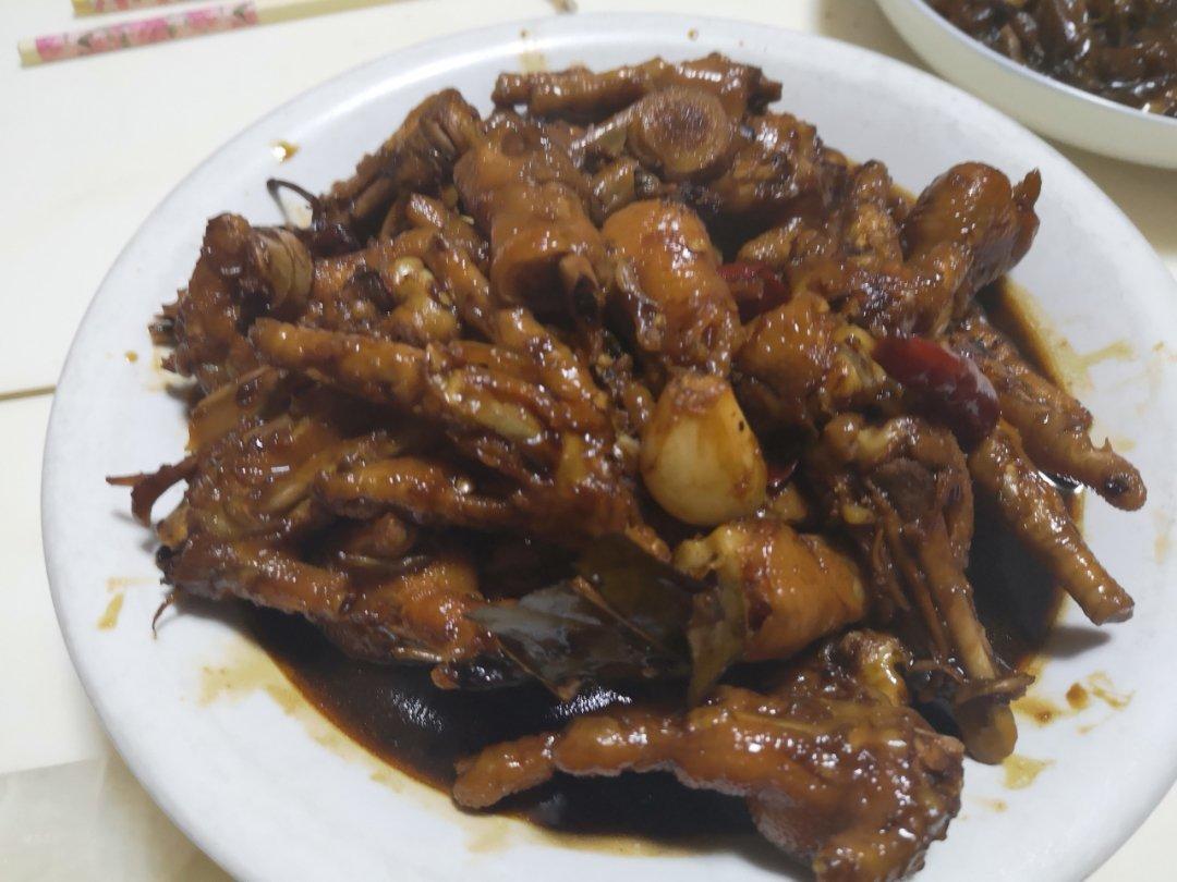 秘制红烧鸡爪