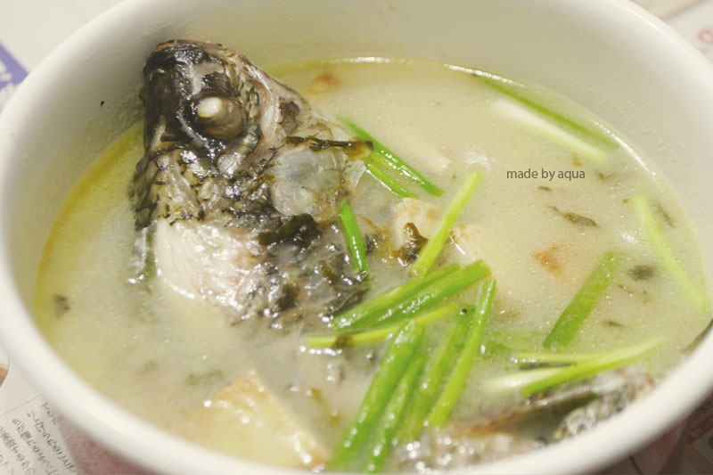 阿夸夸做的牛奶鲫鱼汤