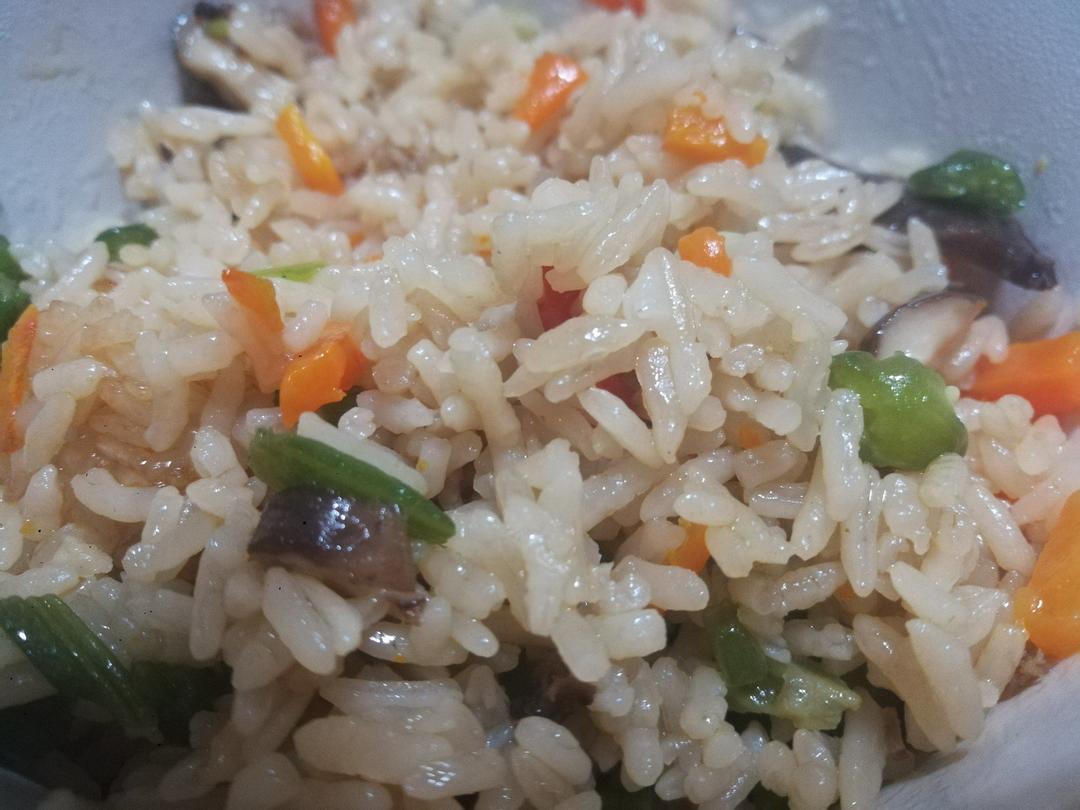 简易版腊味饭