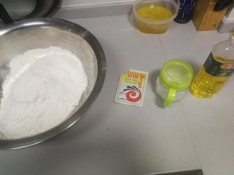 纯奶手撕吐司的做法 步骤1