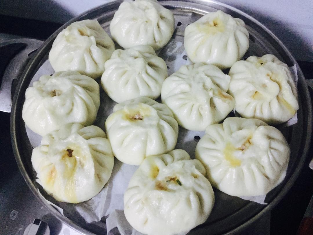一小时快速吃上热腾包子（包括准备馅的时间）