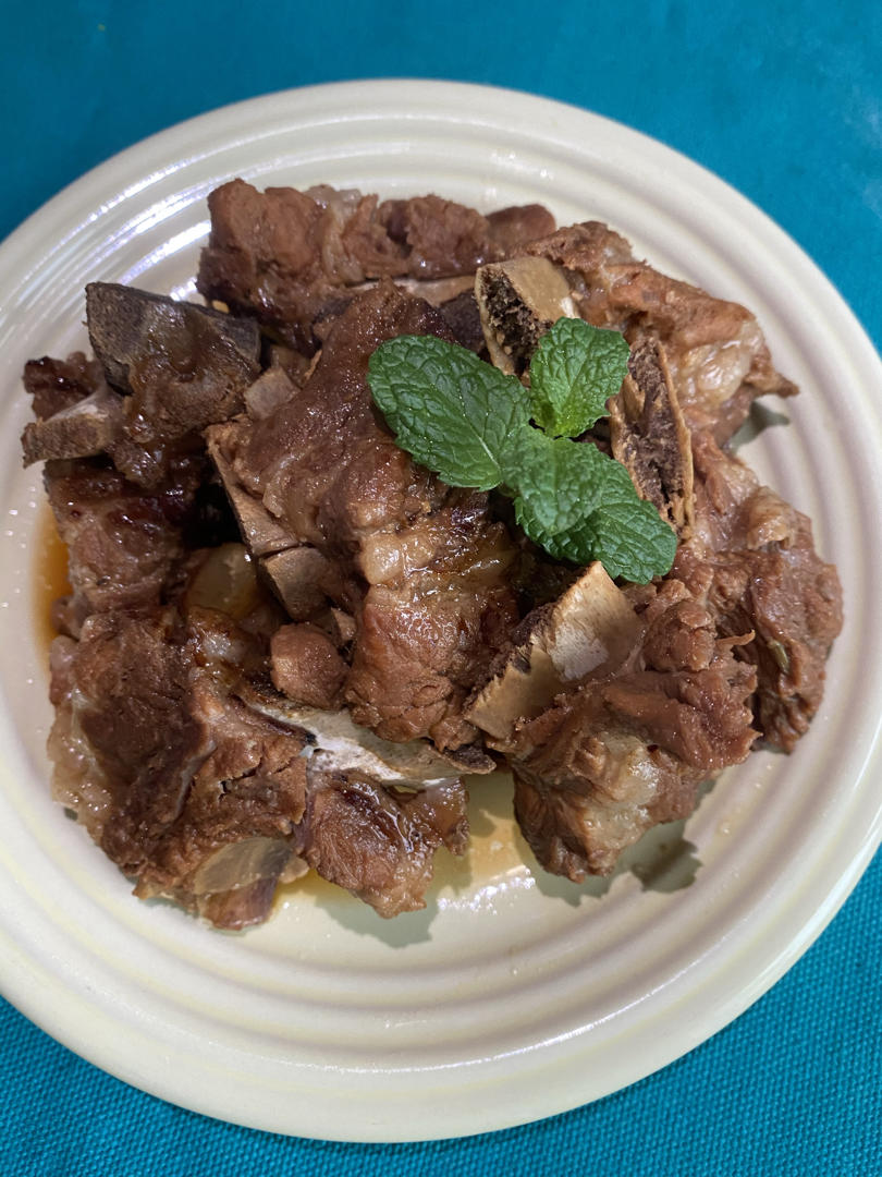 不炒糖色—红烧排骨