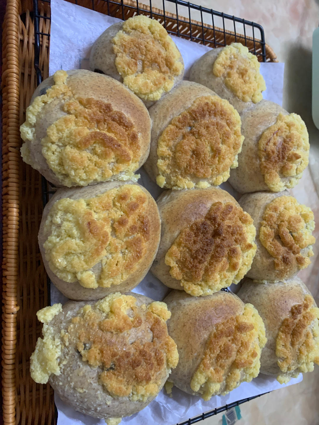 一次发酵同样松软的椰蓉小面包