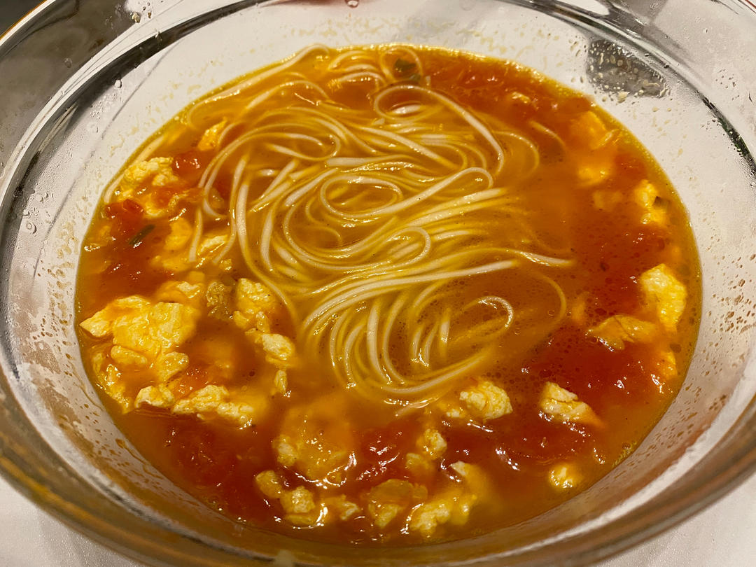 十来分钟做好/番茄鸡蛋面🍜