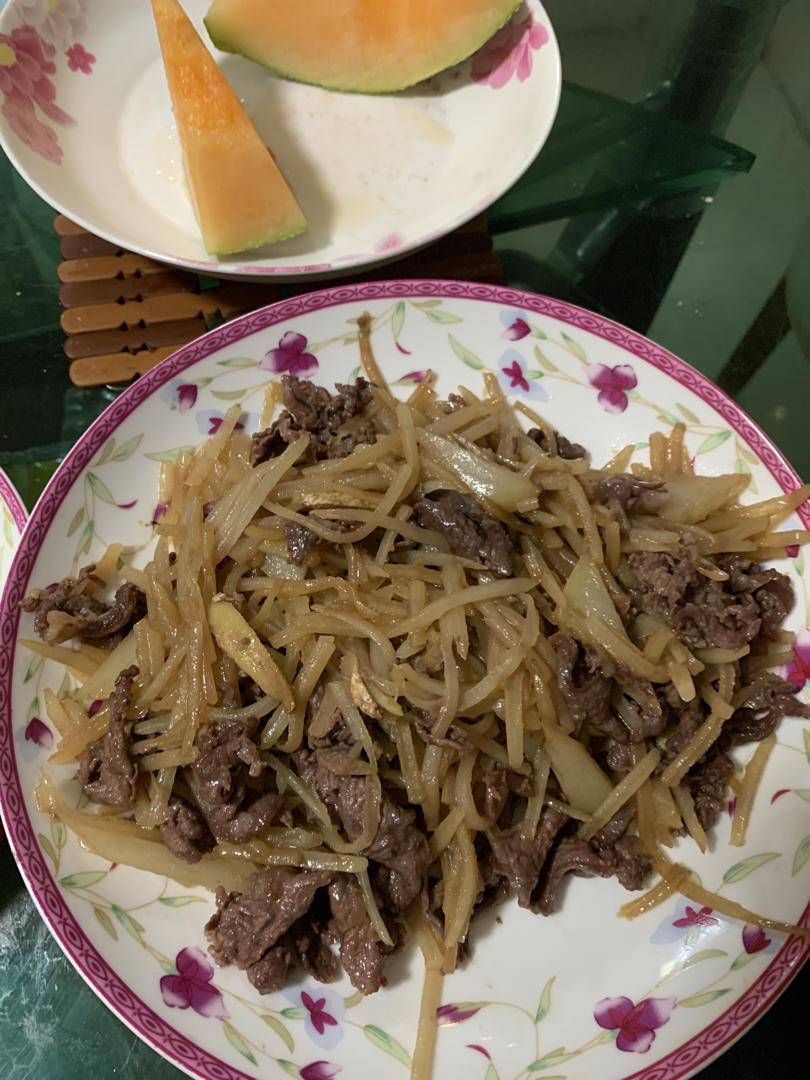 土豆炒牛肉