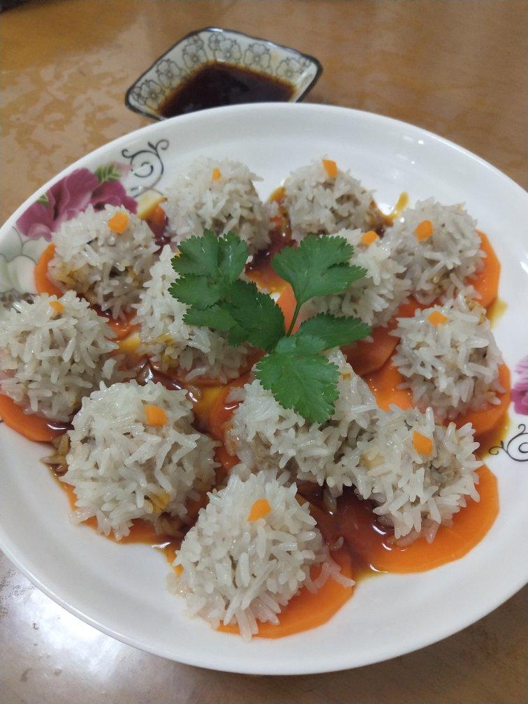 蒸糯米丸子