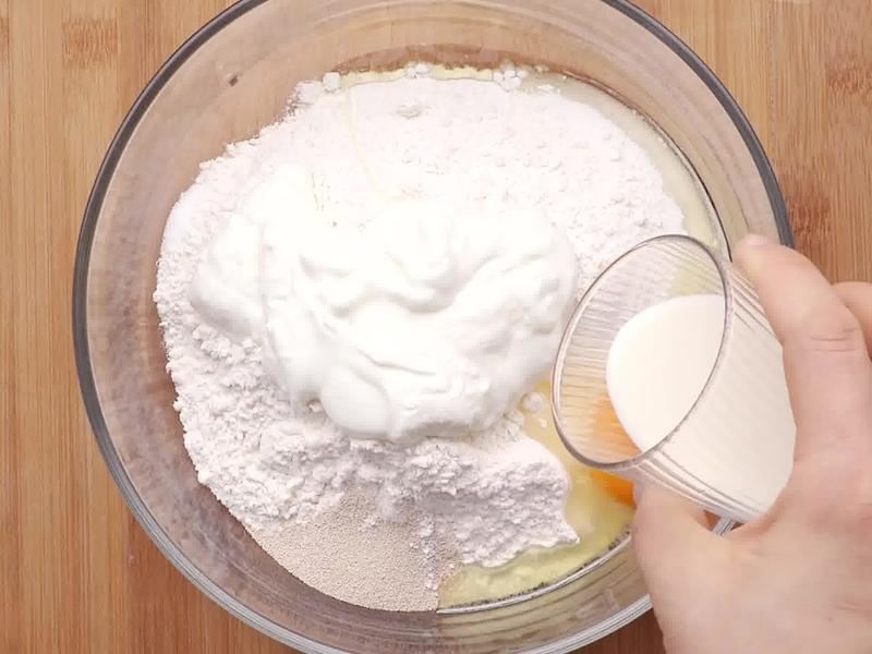 纯奶手撕吐司的做法 步骤1