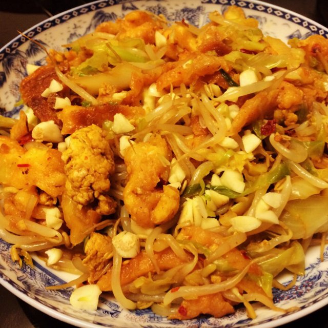 素炒饼