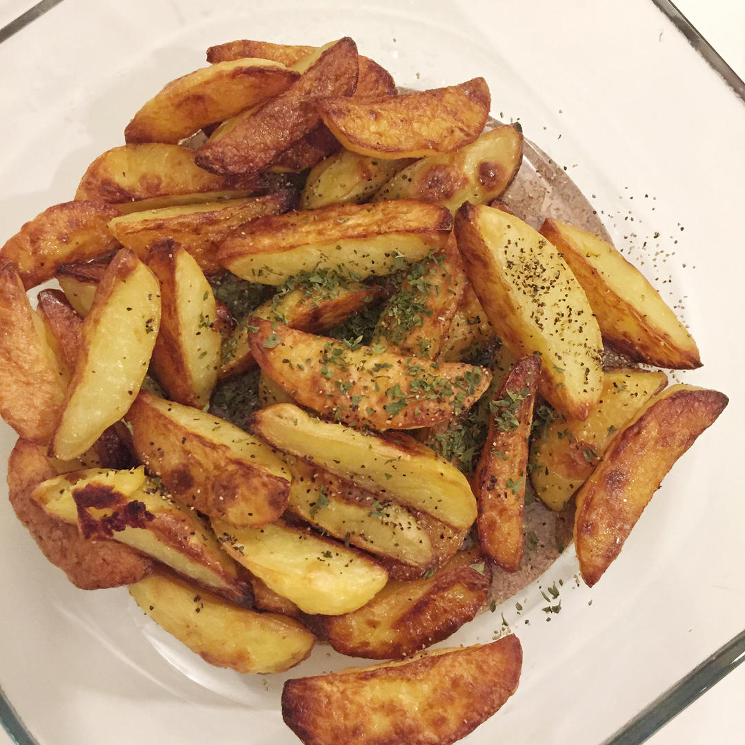 可以开店的蒜香薯角❗空气炸锅即可复制🎉