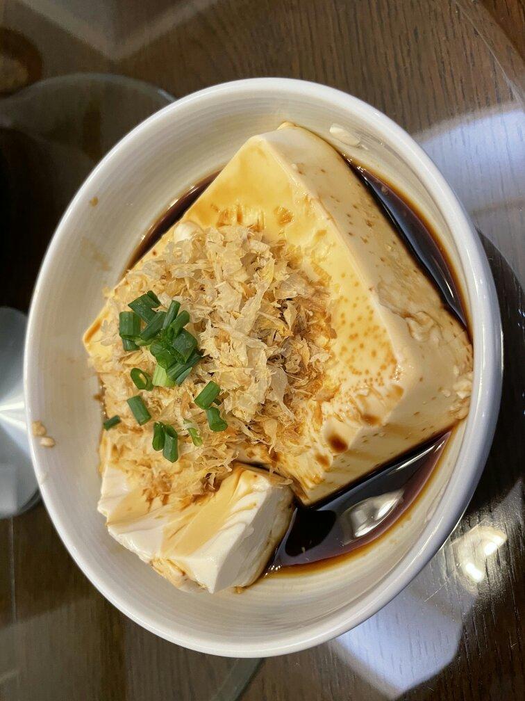 木鱼花拌豆腐