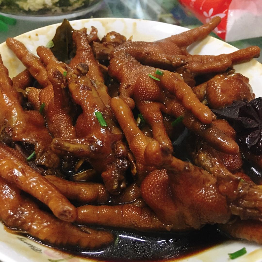 秘制红烧鸡爪