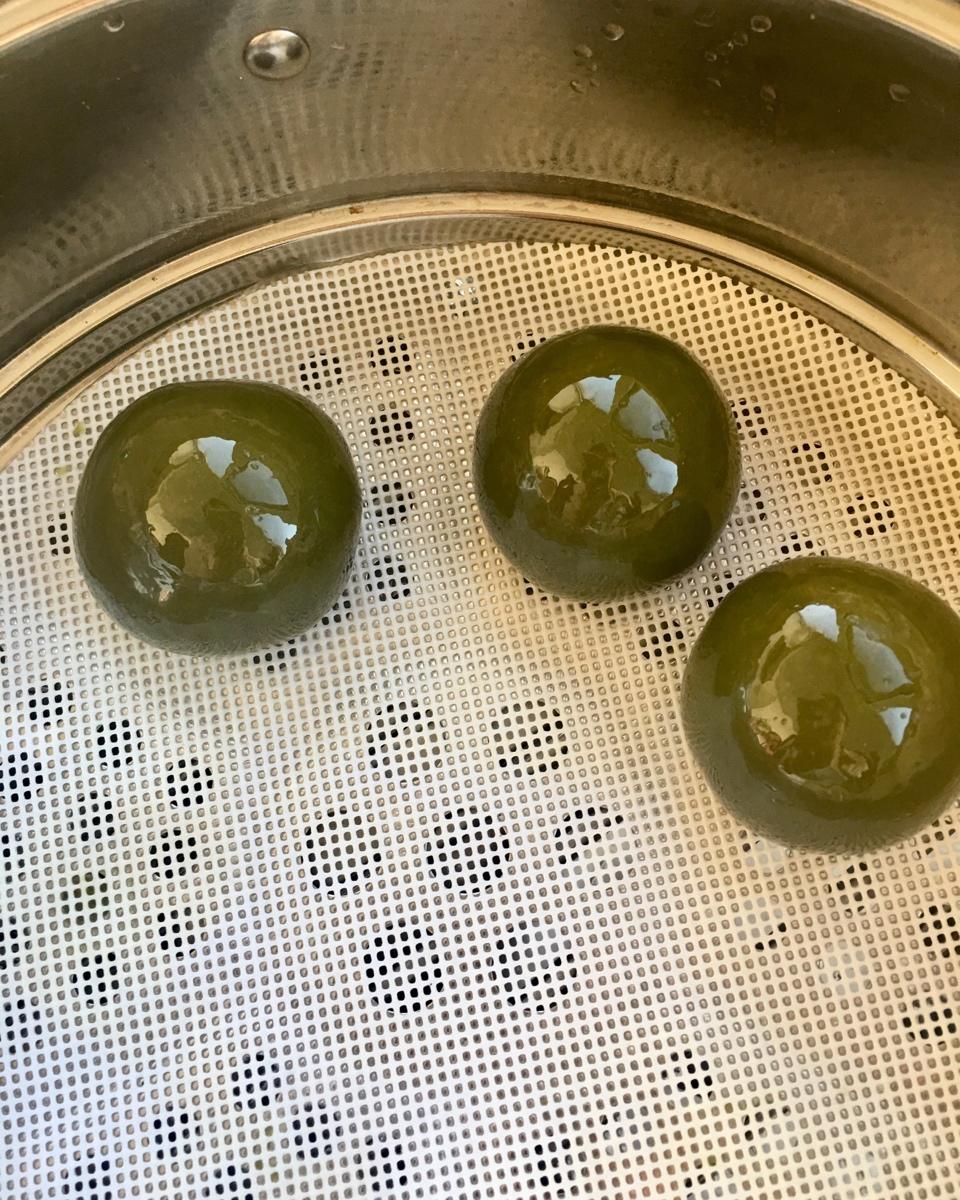 🔥超好吃肉松蛋黄青团-Q弹软糯不粘不塌