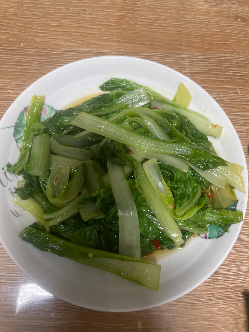 炒毛白菜