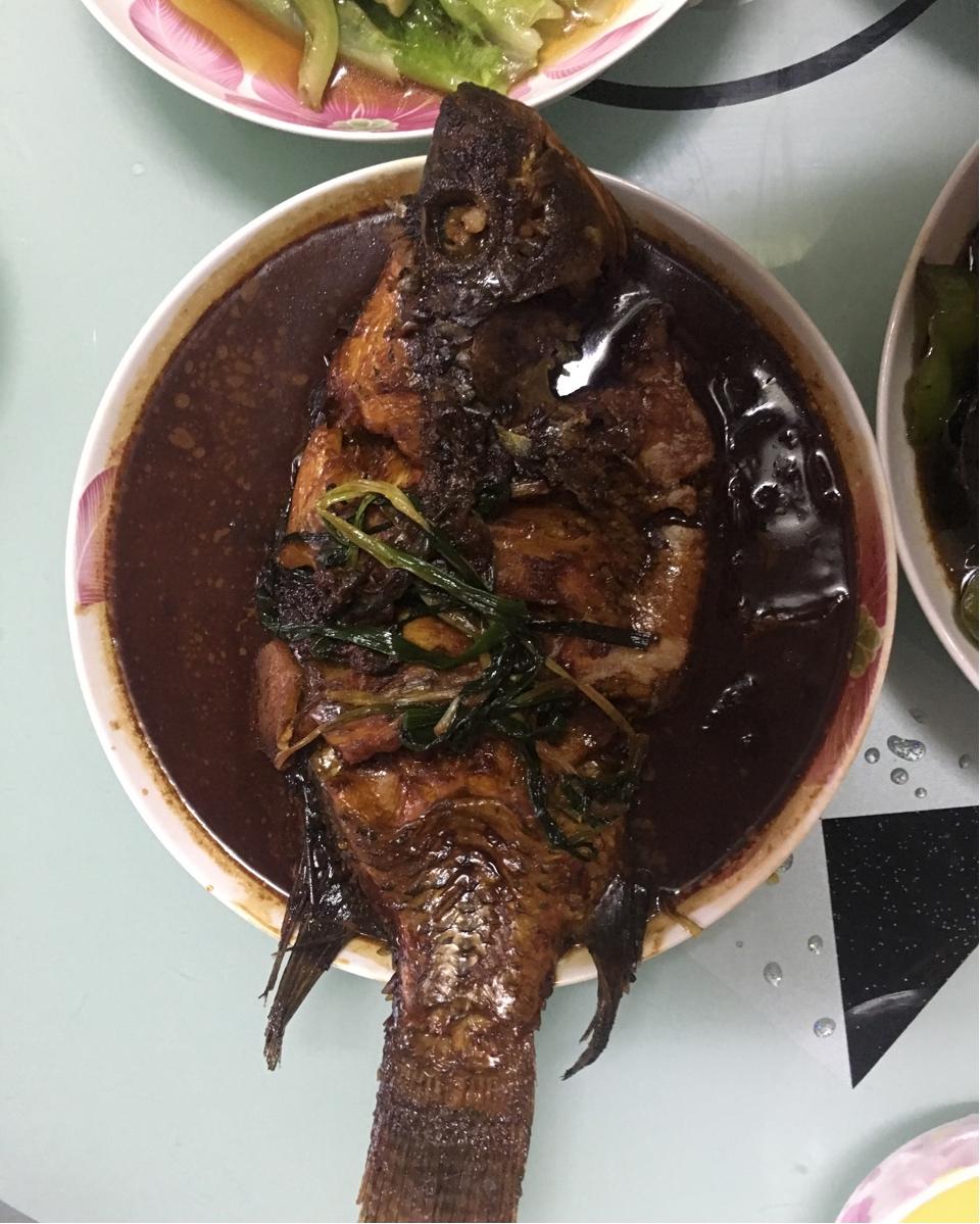 红烧罗非鱼
