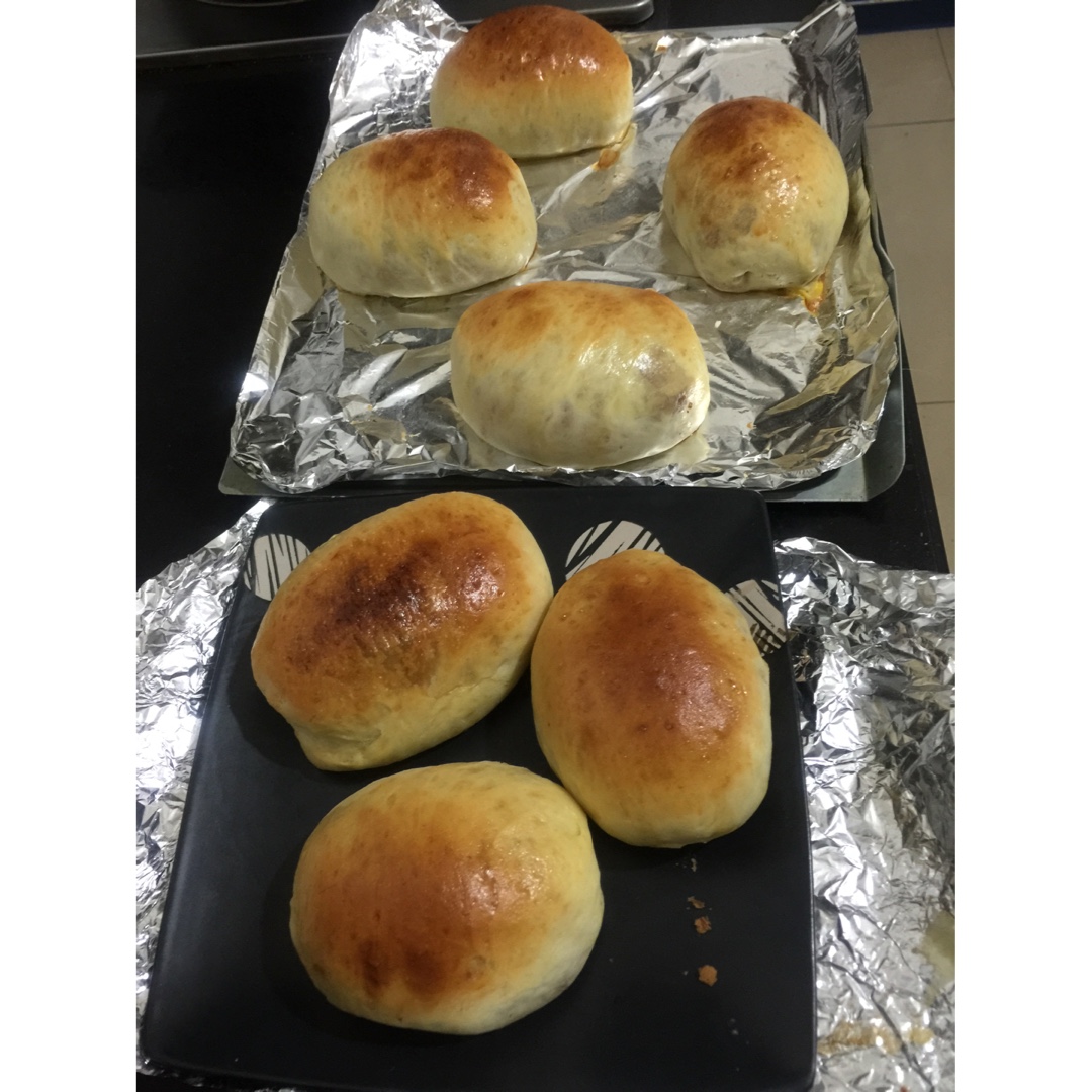 肉松沙拉酱面包（65度汤种）