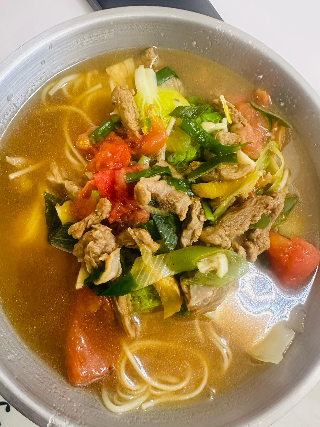 炝锅面
