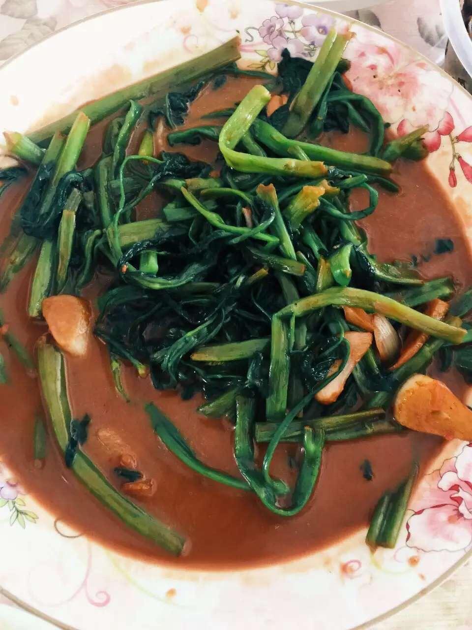 腐乳空心菜的做法