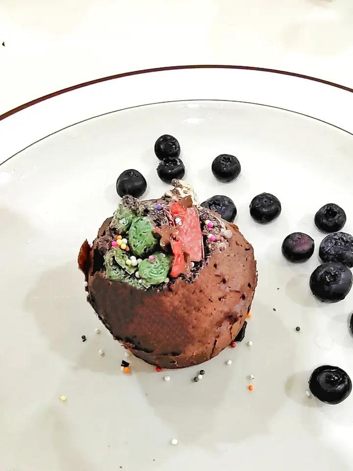 超简单的微波炉奥利奥蛋糕!手残党福音