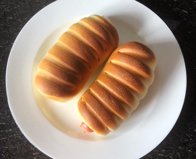 热狗面包（面包机和面）的做法