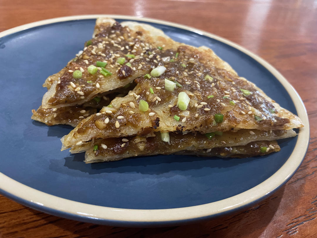 自制酱香手抓饼