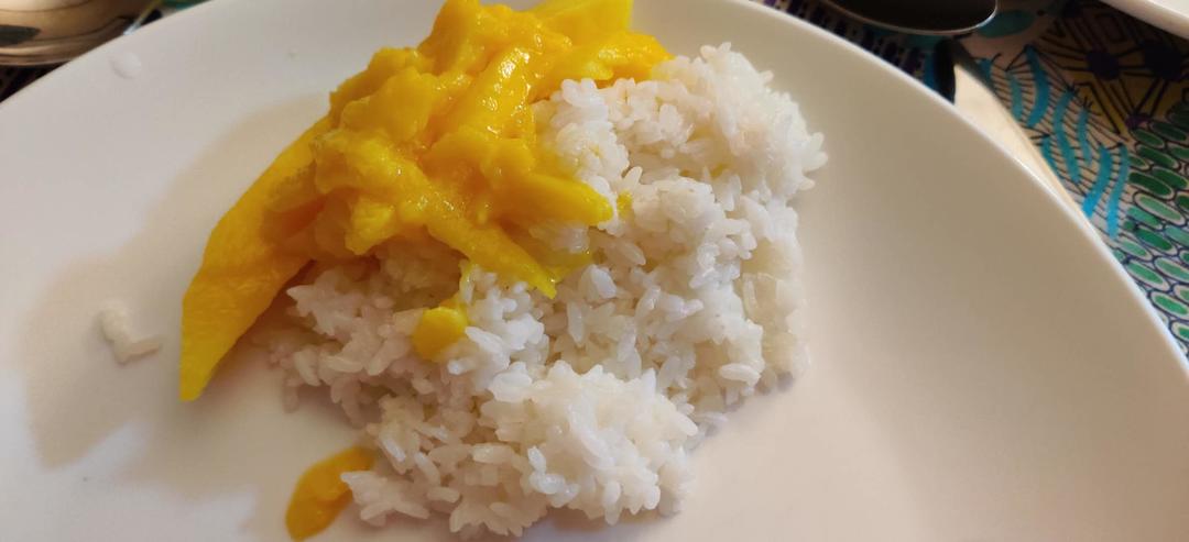 芒果米饭的做法