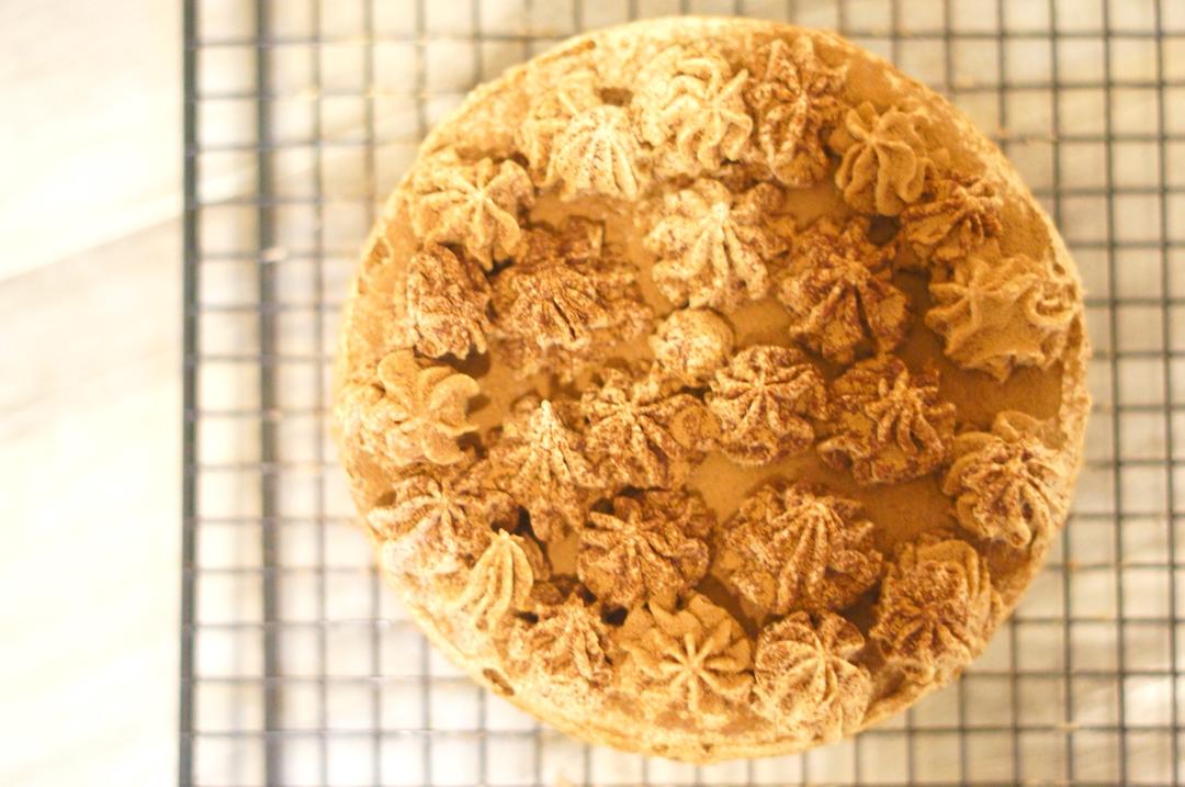 巧克力奶油蛋糕/巧克力奶油的操作手法。/「戚风及其衍生」烘焙视频蛋糕篇2