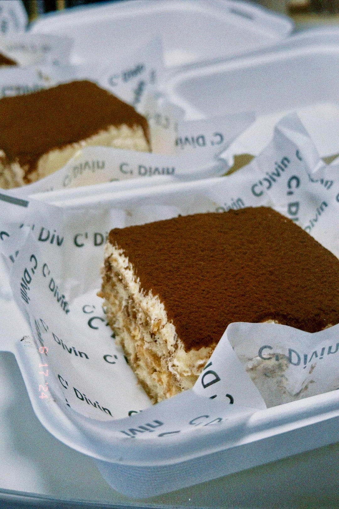 在欧洲学会的经典版提拉米苏