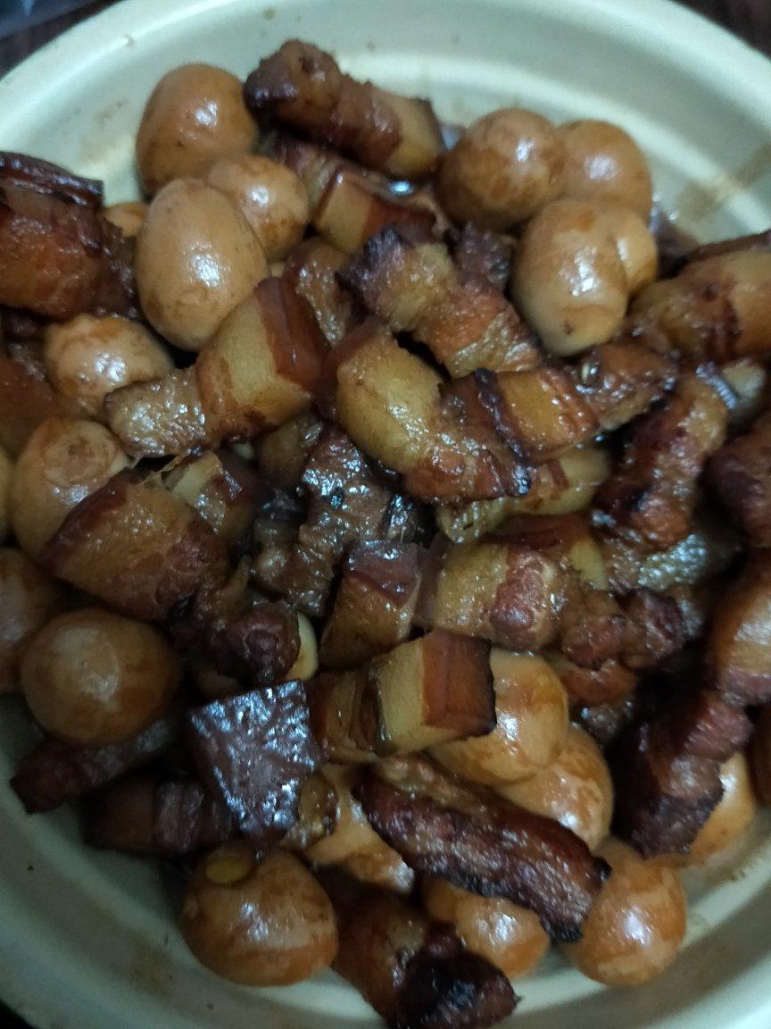 加了鹌鹑蛋后，这盘红烧肉，美味的逆天啦——鹌鹑蛋烧肉（孔瑶食谱）