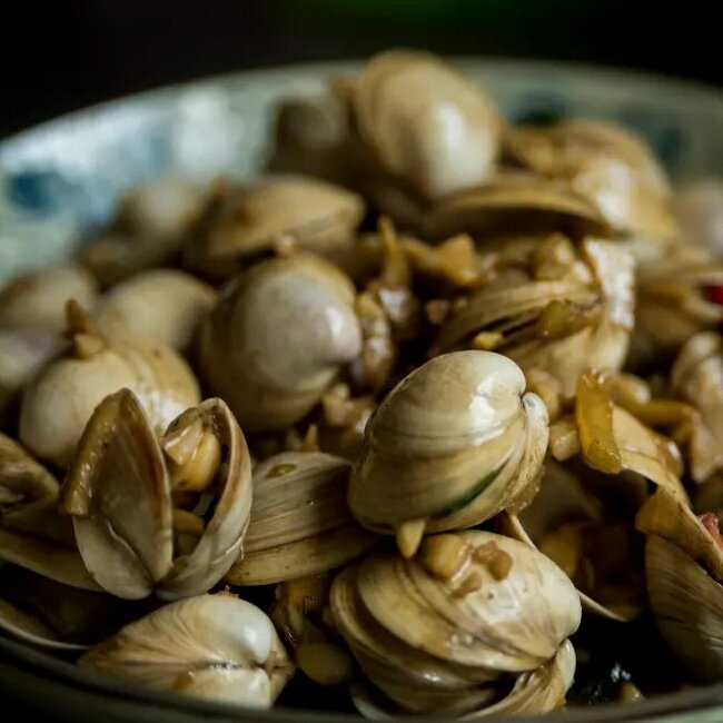 清炒花蛤