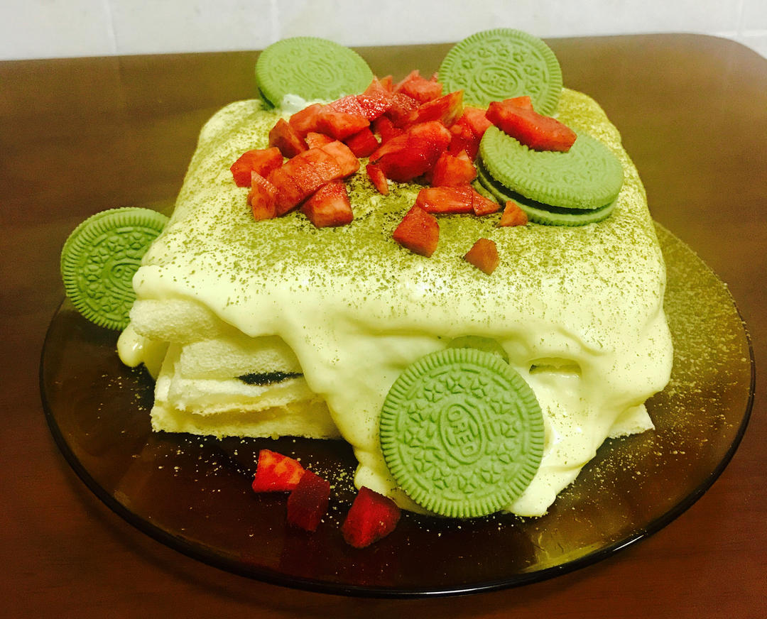 不开裂的8寸戚风蛋糕