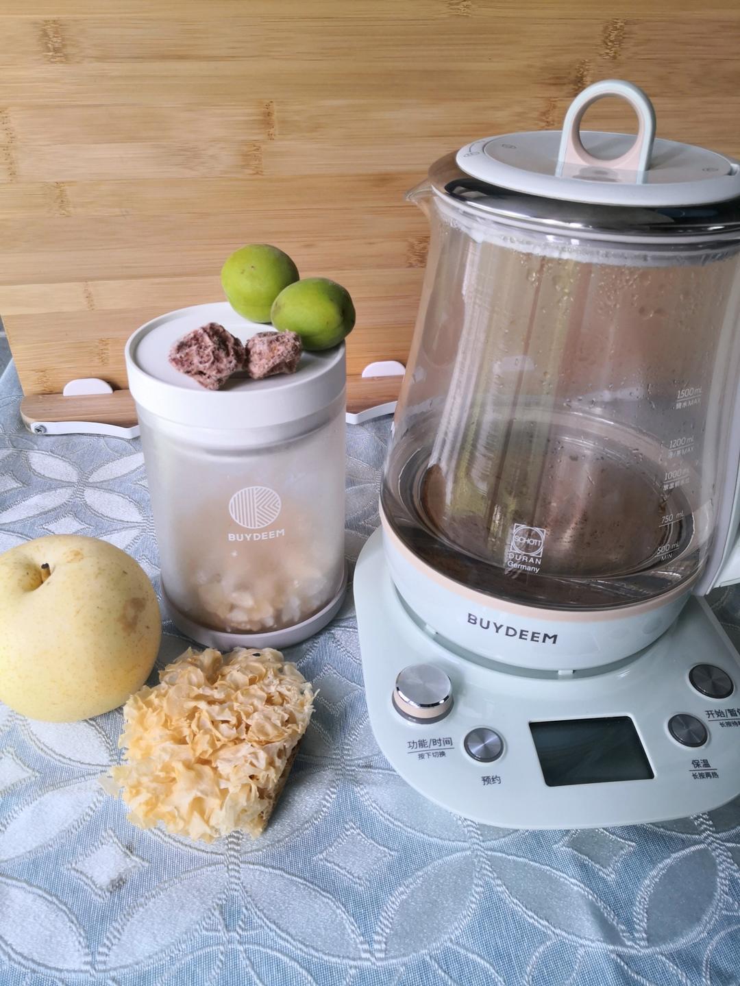 枇杷雪梨糖水【5月北鼎养生壶食谱】