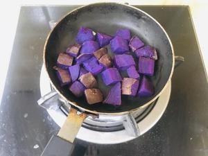 紫薯烘蛋（快手早餐，约卡170大卡）的做法 步骤2