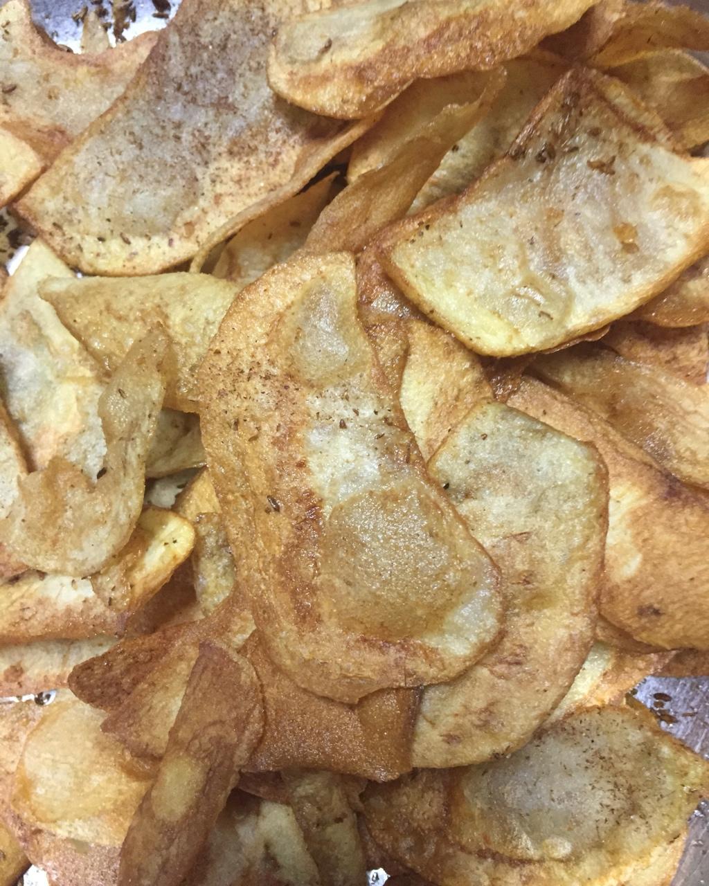 炸薯片