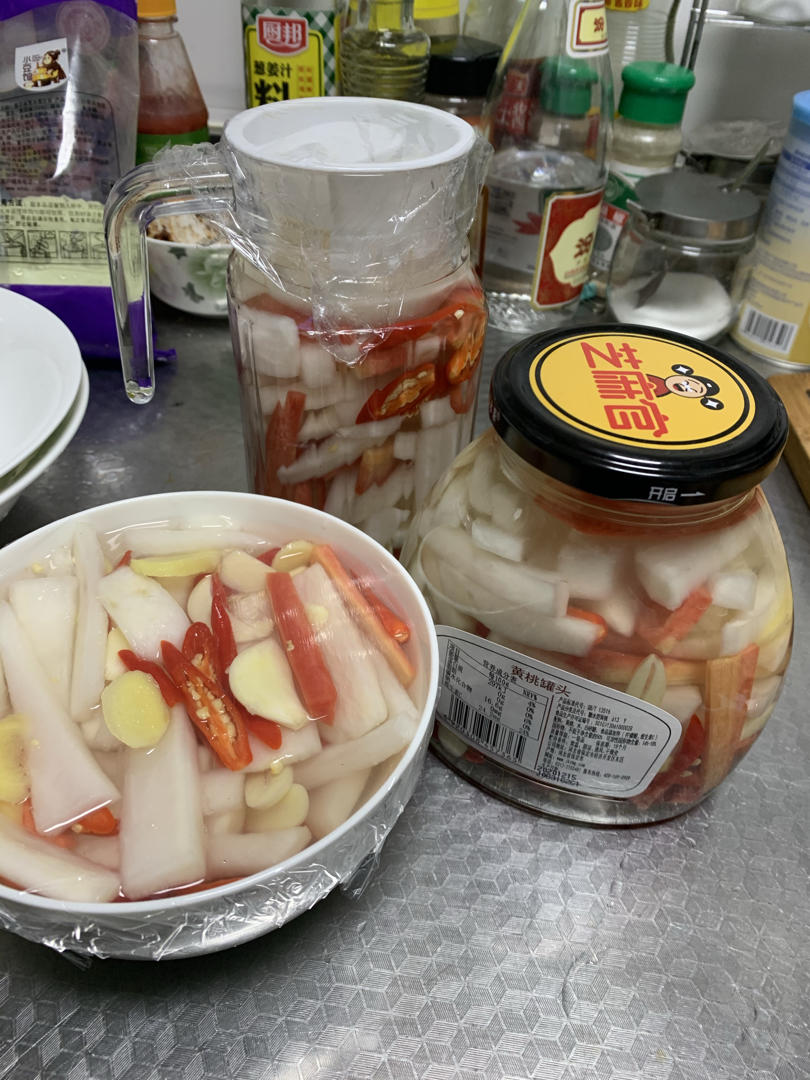 酸辣爽口脆萝卜